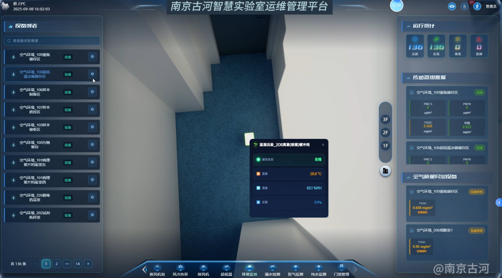 智慧实验室运维管理平台